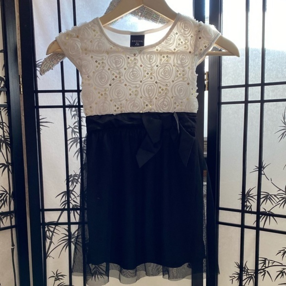 Girls adorable sparkly dress